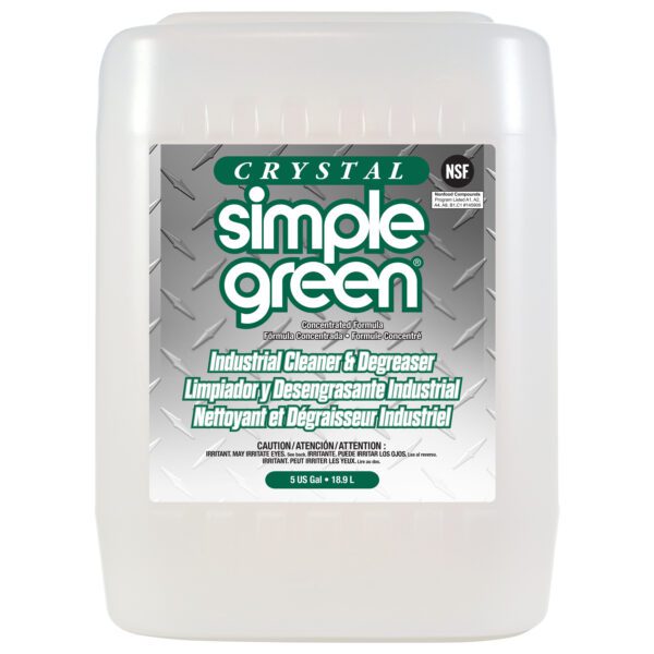 Cubeta de 18.9 litros de Desengrasante Industrial Alimenticio Crystal Simple Green® S-11733