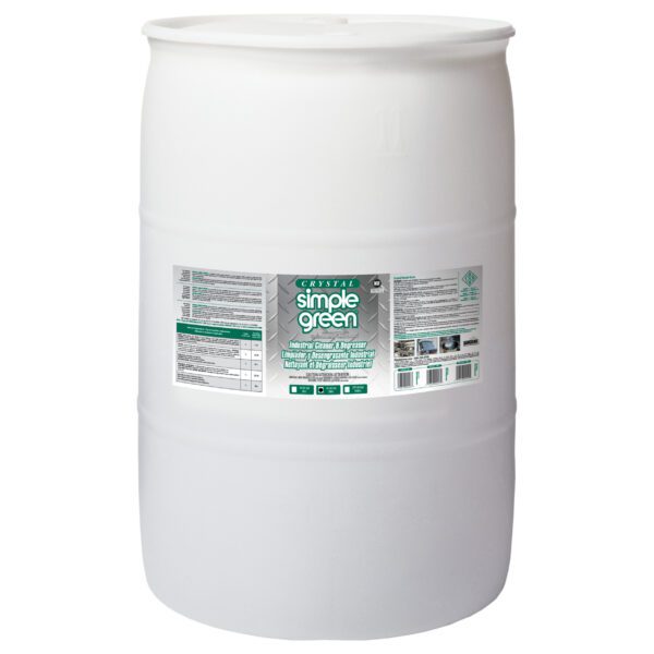 Tambor de 208 litros de desengrasante Industrial Alimenticio Crystal Simple Green® S-11734